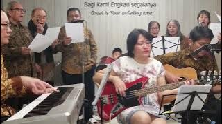 Bersama Keluargaku - As for Me and My House | Robert & Lea | Music Koor KKI Paris