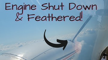 Complete Engine Shutdown - Piper Aztec Training Flight