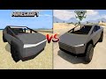 MINECRAFT CYBERTRUCK VS GTA 5 CYBERTRUCK - WHICH IS BEST?