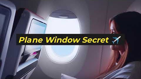 Why Airplane Windows Are Round (Not Square) ✈️ | Fascinating Science Explained