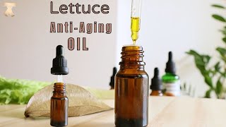 Homemade Lettuce Anti-Aging Skin Oil