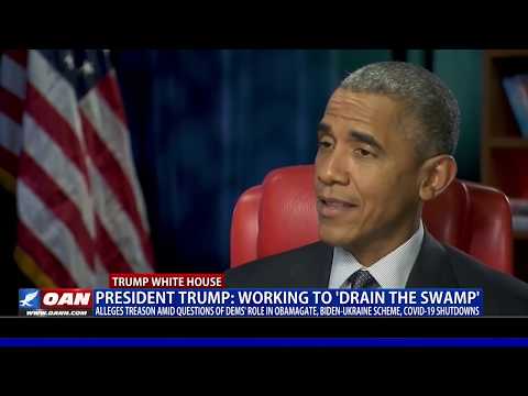 President Trump: Working to 'drain the swamp'