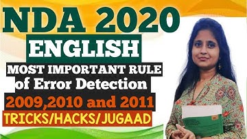Most Important Errors For NDA 2020 | NDA Exam 2020 | NDA Maths Jugad Se