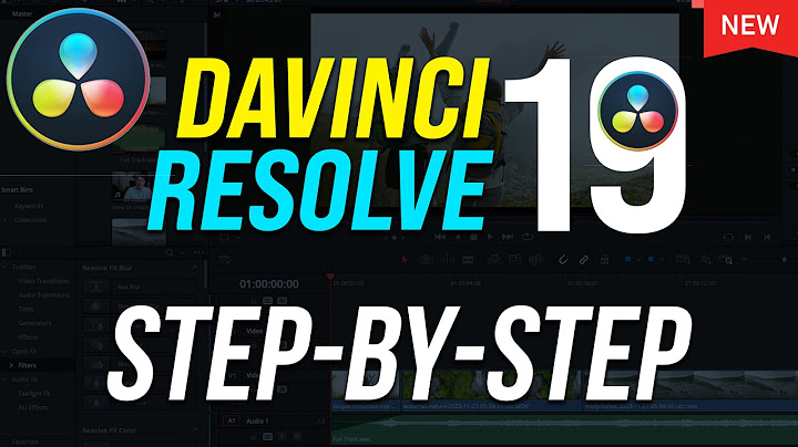 DaVinci Resolve 19 - Complete Beginner Tutorial