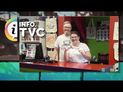 I.TVC HEBDO - Rencontre avec les nouveaux propriétaire de la librairie boutique Tchèque ça! - 202