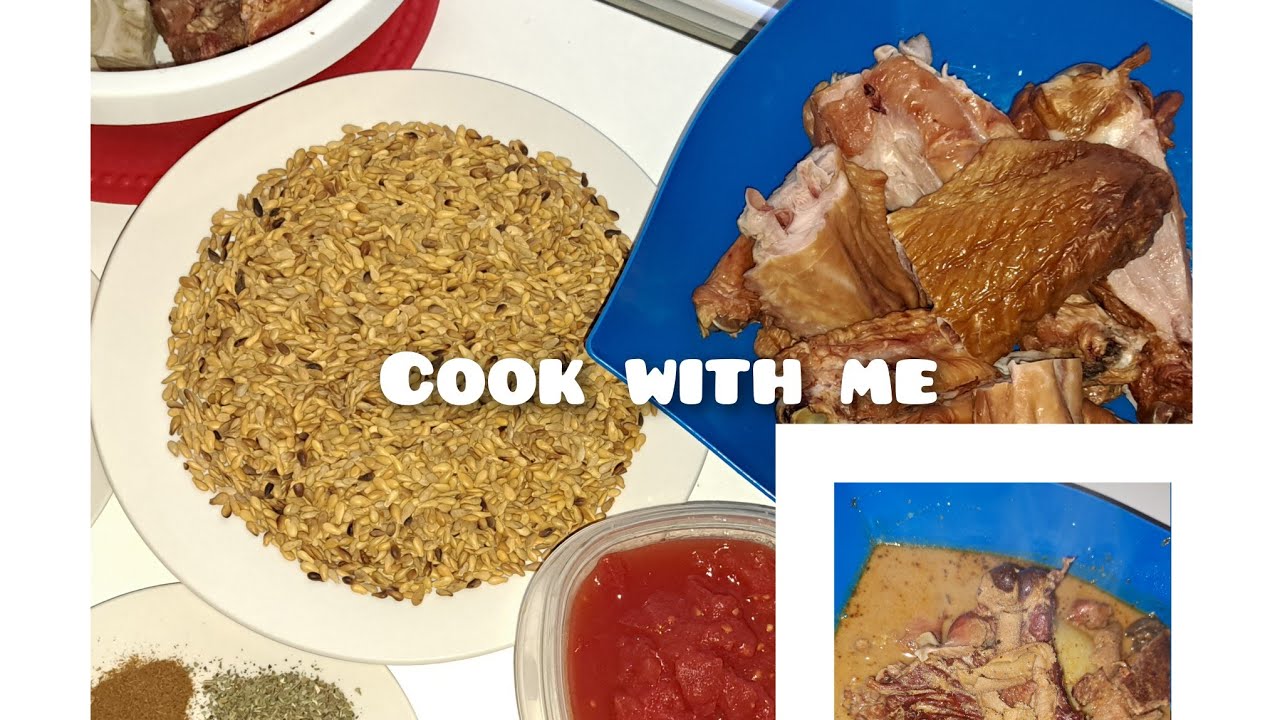 The Easiest way to make Wr3wr3 Nkwan Deliciously//Melon Seed Soup and