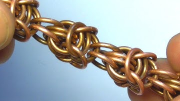 ART OF THE CHAIN MAKING: "MINERVA" CHAIN MAIL WEAVE TUTORIAL