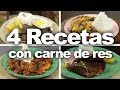 4 Recetas con carne de res | Sabores del Perú