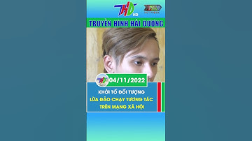 Khởi tố đối tượng lừa đảo chạy tương tác trên mạng xã hội #shorts | Truyền hình Hải Dương