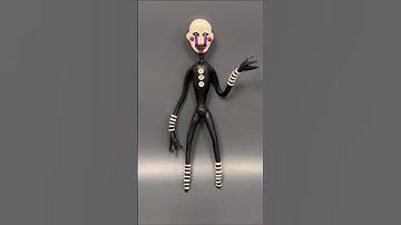 🟢I made Puppet from FNAF #sculpting #plasticine #clayart #animatronics #puppet