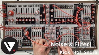 Noise & Filter | Kick, Hat, Snare