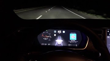 Tesla Model S AP2 HW2 Demo Test