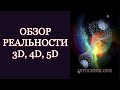 Обзор реальности 3, 4, 5 измерений