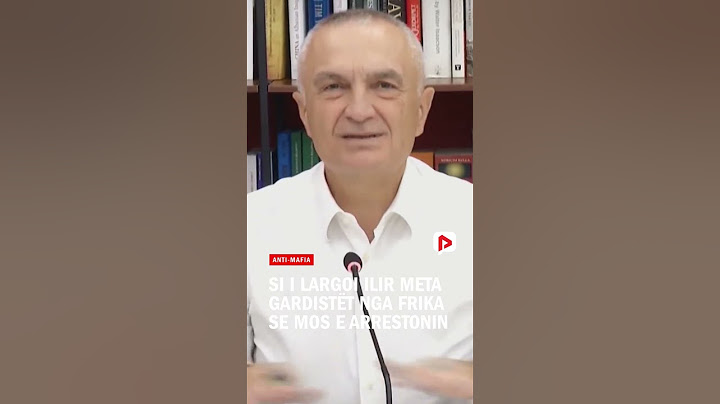 Si i largoi Ilir Meta gardistët nga frika se mos e arrestonin