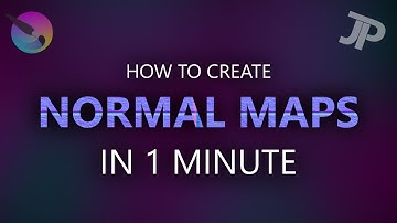 how to create normal maps in 1 minute using krita | JamPre Tutorials