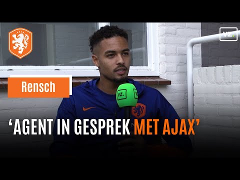Devyne Rensch over zijn toekomst bij Ajax, Jong Oranje en het Nederlands elftal