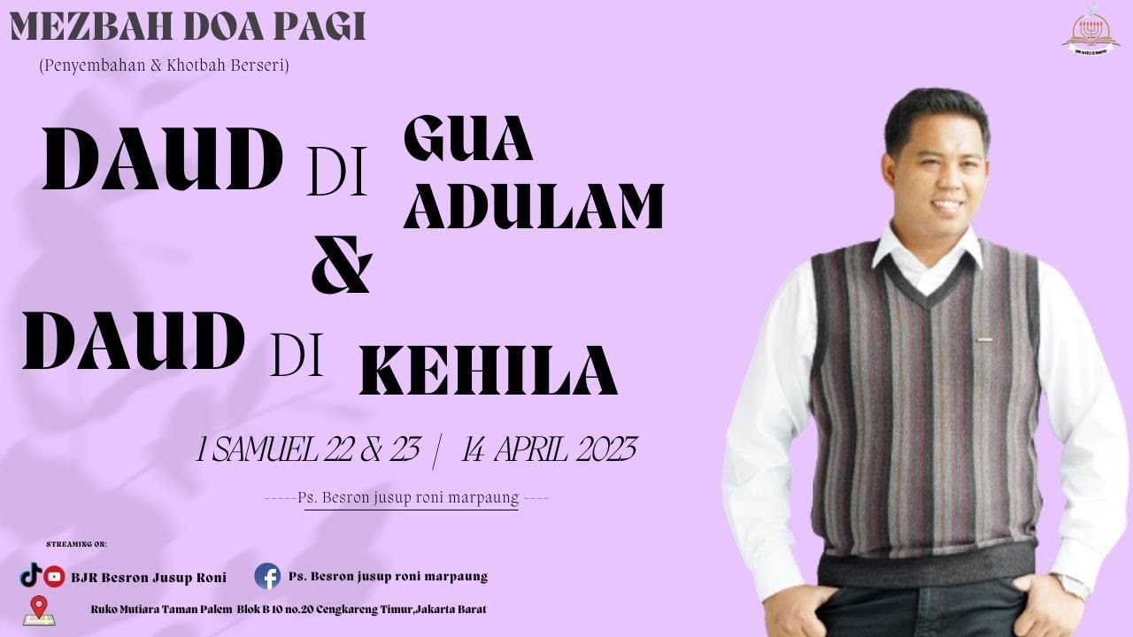 1 Samuel 22 23 Mezbah Doa Pagi Penyembahan Khotbah Berseri Kej 1-samuel-22-23-mezbah-doa-pagi-penyembahan-khotbah-berseri-kej