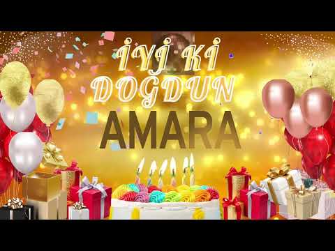 AMARA - Doğum Günün Kutlu Olsun Amara