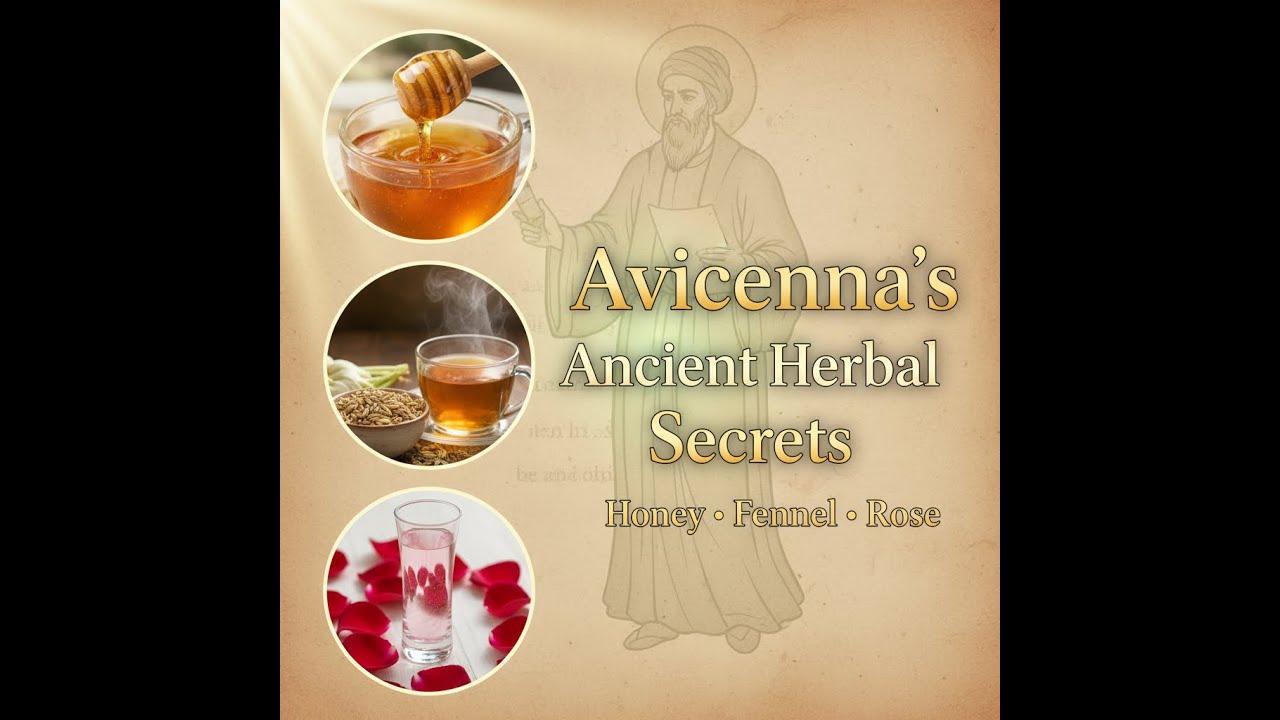 Avicenna’s Ancient Herbal Secrets: Honey, Fennel & Rose Proven by Modern Science”