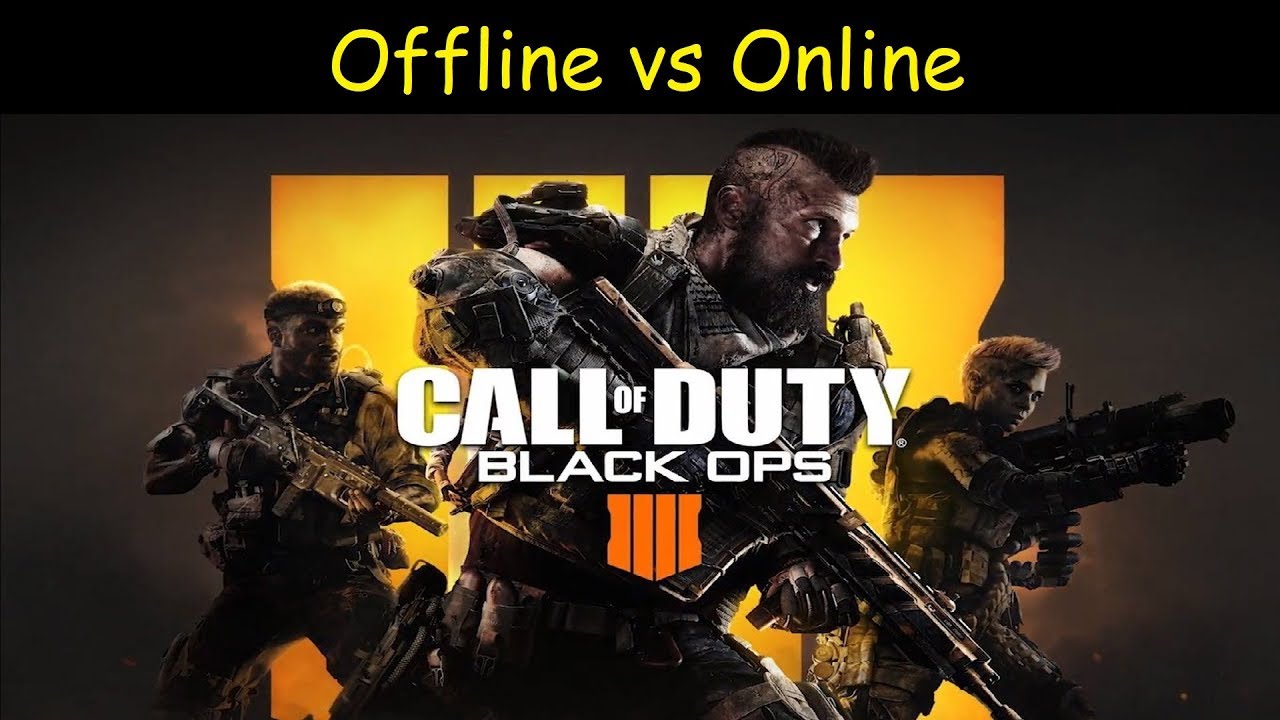 cod black ops 4 multiplayer offline