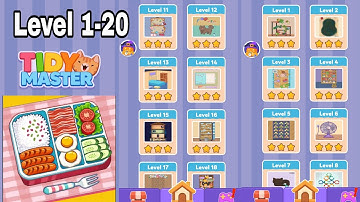 Tidy Master- Satisfeel ASMR Level 1-20 Gameplay Walkthrough ||