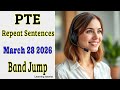 PTE Repeat Sentence Daily Drill | Improve Recall Speed & Confidence (Day 28)