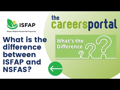 What is the difference between ISFAP and NSFAS? | Careers Portal