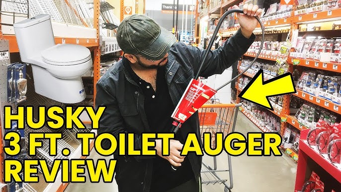 How to Use RIDGID K-6P Toilet Auger 