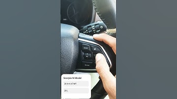 turn off service schedule reminder message in Scorpio N #automobile