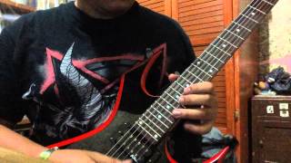 MetallicA - Master Of Puppets (solo guitar cover)