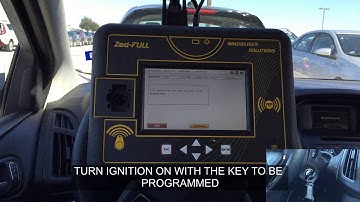 ZEDFULL - 2015 FORD FOCUS KEY PROGRAMMING
