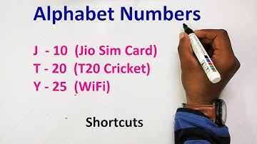 Alphabet Numbers Shortcuts in Tamil | TNUSRB | SSC | RRB Reasoning in Tamil | Police Psychology