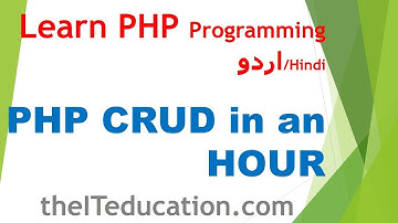 Inserting Data into  Database #PHP forms CRUD Create, Read Update, Delete