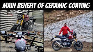 TRIUMPH SPEED 400 | MAIN BENEFIT OF CERAMIC COATING