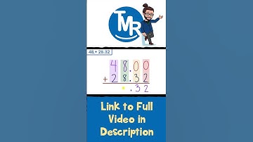 Adding Decimals | Flash Card 29 | The Math Review | 6NS3