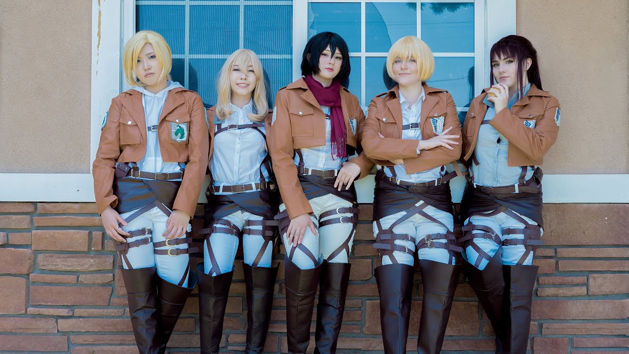 Attack on titan cosplay youtube