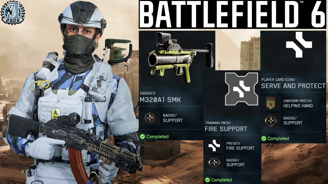 BF6 SUPPORT CHALLENGE FULL GUIDE! #battlefield6 #dice #ea - YouTube