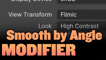 Smooth By Angle Explained (Blender 4.1)