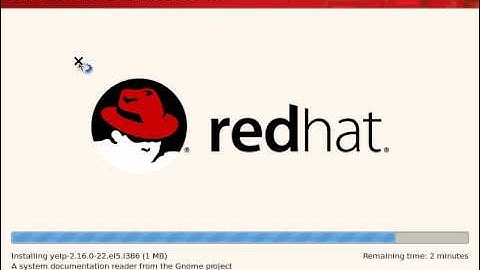 RHEL5 installation step by step