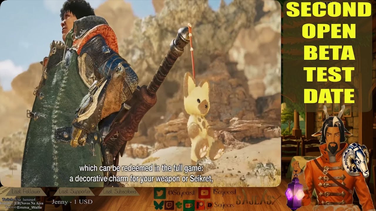 Vtuber trailer reaction to Monster Hunter Wilds - Open Beta Test 2 ...