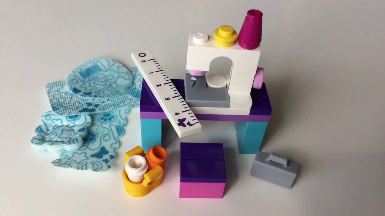 LEGO Friends Sewing Machine Lego Speed Build YouTube
