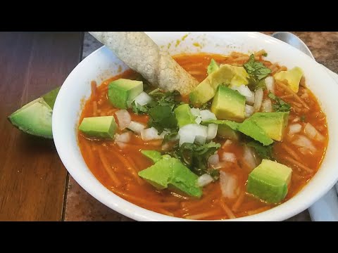 Sopa de Fideo - Authentic Mexican Recipe