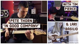 PETE THORN "IN GOOD COMPANY" feat. LARI BASILIO/TIM PIERCE from PETE THORN II chords