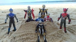 Menjebak Ultraman Terlangka Ultraman Zero, Ultraman Tiga, Ultraman Geed, Ultraman Gaia, Ultraman Z