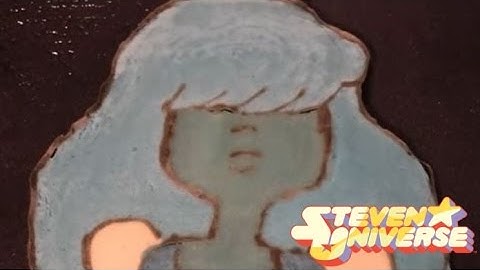 Pancake Art - Steven Universe Sapphire Crystal Gems by Sonya