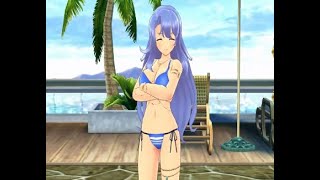 Senran Kagura: New Link (Android) Nachi in Swimsuit Costume.💧