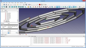 FreeCAD EM WorkBench tutorial: using the path object, part 1