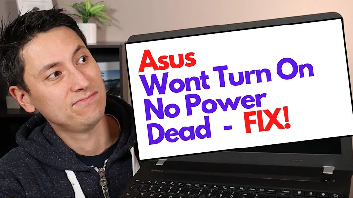 How To Fix Asus Computer Dead, No Power, Wont Turn On