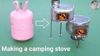 캠핑 스토브 만들기.(Making a camping stove)