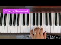 Creepy basement  piano safari level 1